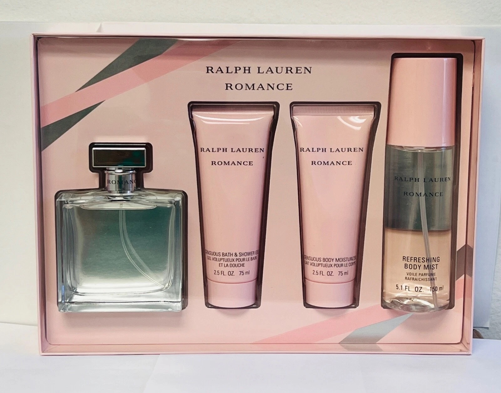 Kit Ralph Lauren Romance Coffret 4 Peças - Eau de Parfum